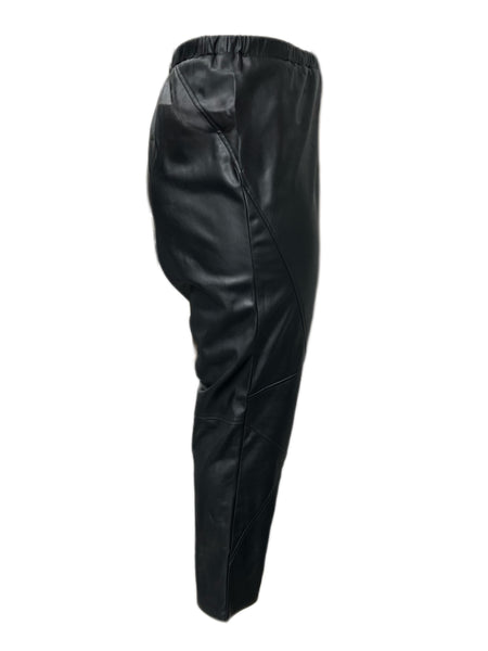 Marina Rinaldi Women's Black Romeo Straight Leg Pants Size 22W/31 NWT