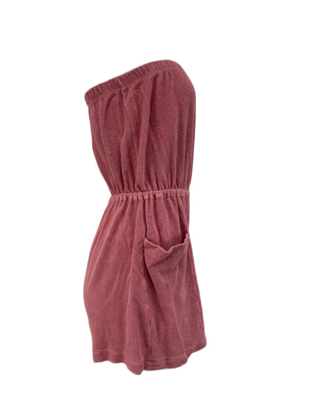 SUZIE KONDI Women's Desert Rose Strapless Romper #2006 XS NWT