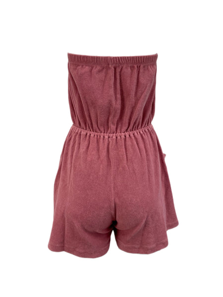 SUZIE KONDI Women's Desert Rose Strapless Romper #2006 XS NWT