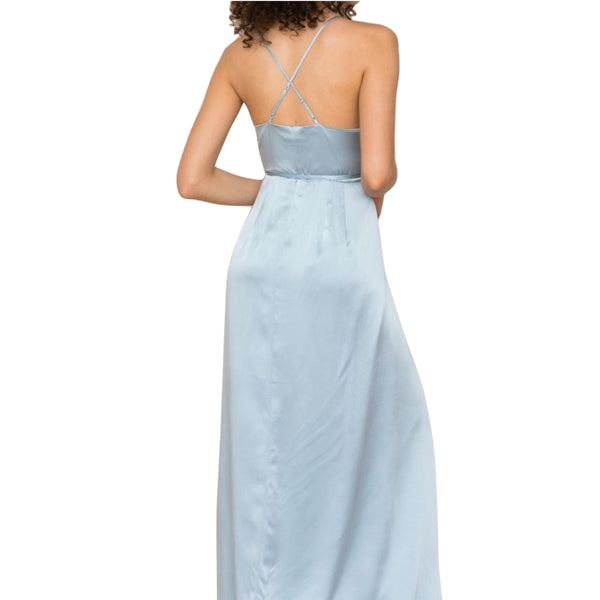 YUMI KIM Women's Antique Blue Rush Hour Maxi Dress #DR1478 NWT