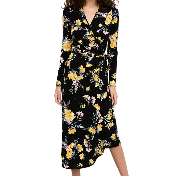 YUMI KIM Women's Mesmerize Black Sabine Dress #JSD19572 NWT