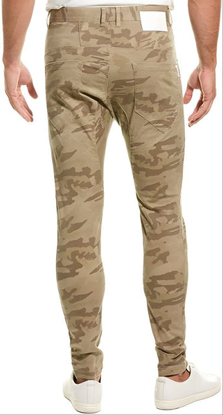 NENA&PASADENA Men's Beige Camo Sand Pants #NPMFP002 NWT