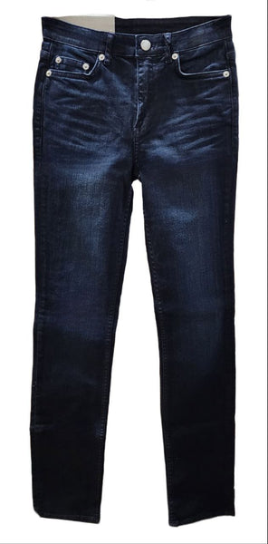 BLK DNM Women's Scott Blue High Rise Slim Skinny Denim Jeans 24x32 NWT