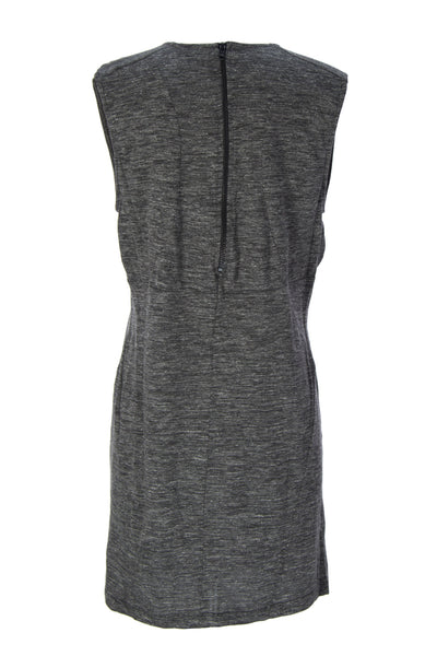 SURFACE TO AIR Women's Jet Black Chine Serial Dress Sz 38 $245 NEW