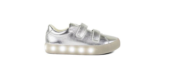 POP SHOES Big Kid's Holiday Light Up Sneakers H17LL NIB