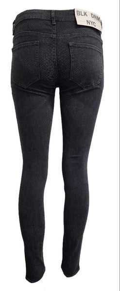 BLK DNM Women's Hull Black Slim Fit Jeans 26 #WJ350801 NWT
