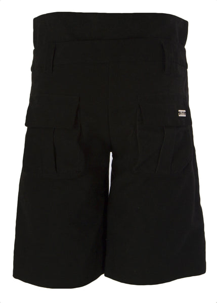 FORNARINA Women's Anthracite Task Cotton Knee-Length Shorts $250 NEW