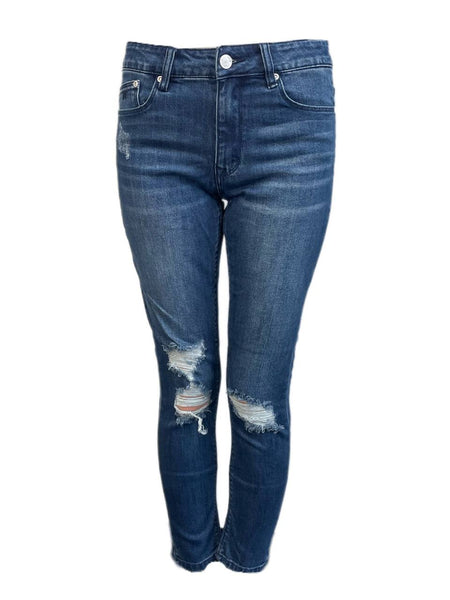 RES DENIM Women's Leeds Trashqueen Low-Rise Skinny Jeans Size 26 NWT