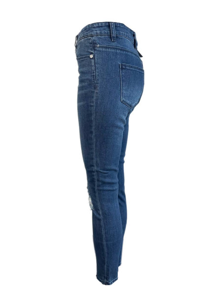 RES DENIM Women's Leeds Trashqueen Low-Rise Skinny Jeans Size 26 NWT