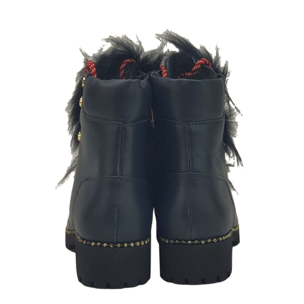 CECELIA New York Women's Midnight Trekker Boots #QTM4319 NWT