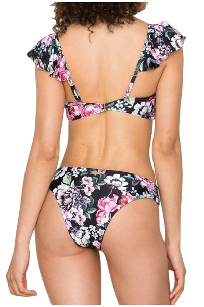 YUMI KIM Women's Swoon Light Nautical Swim Bikini Top Small NWOT