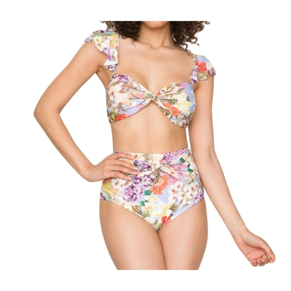 YUMI KIM Women's Garden Light Oasis Nautical Two Piece Swimsuit Small NWT