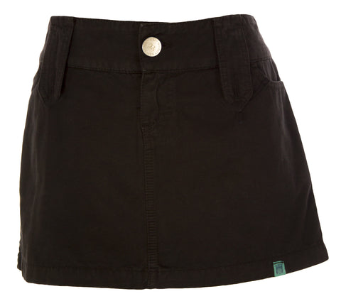 YES LONDON Women's Black 4 Pocket Zip Up Mini Skirt $110 NEW