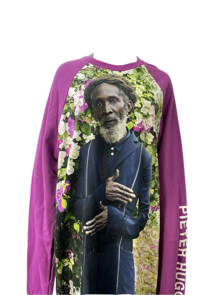 HBA Women's Purple Pieter Hugo Raglan # 1003 S NWT