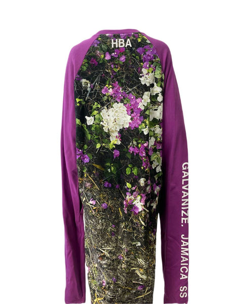 HBA Women's Purple Pieter Hugo Raglan # 1003 S NWT