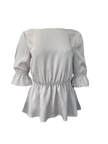 RACHEL ZOE Light Pink Casual Cutout Sleeves Top #101 No Size NWOT