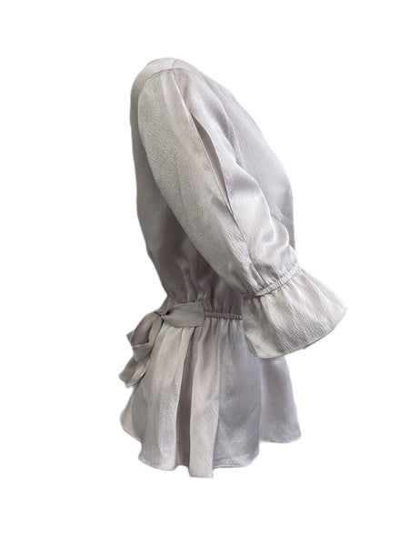 RACHEL ZOE Light Pink Casual Cutout Sleeves Top #101 No Size NWOT