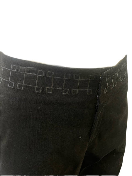 ELIZABETH MCKAY Women's Black Kirssy Pants #1013 10 NWT