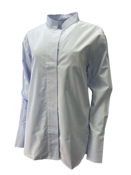 TOTEME Women's Blue Long Sleeve Shirt #1031 S NWT