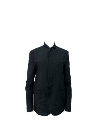 ROBERT GELLER Men's Black Zip Jacket #1052 48 NWT