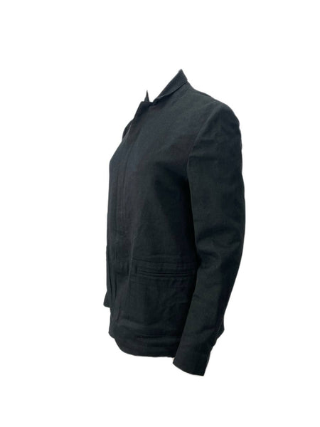 ROBERT GELLER Men's Black Zip Jacket #1052 48 NWT