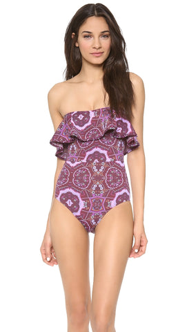 ZINKE Women's Rio Print Kristen One-Piece Bathing Suit $132 NEW