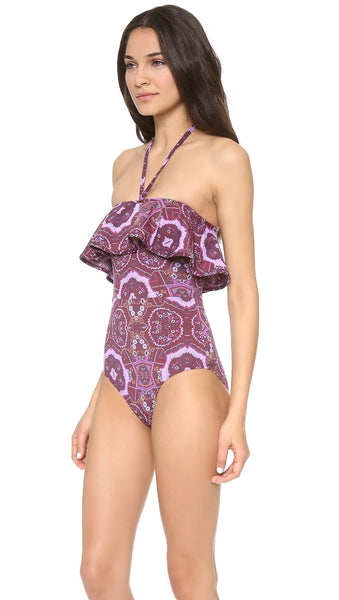 ZINKE Women's Rio Print Kristen One-Piece Bathing Suit $132 NEW