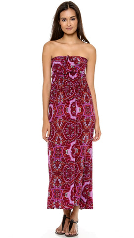 ZINKE Women's Rio Print Zoe Convertible Cover up Dress $215 NEW