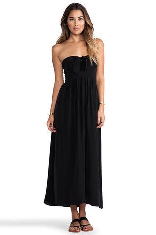 ZINKE Women's Black Convertible Cover up Dress $215 NEW