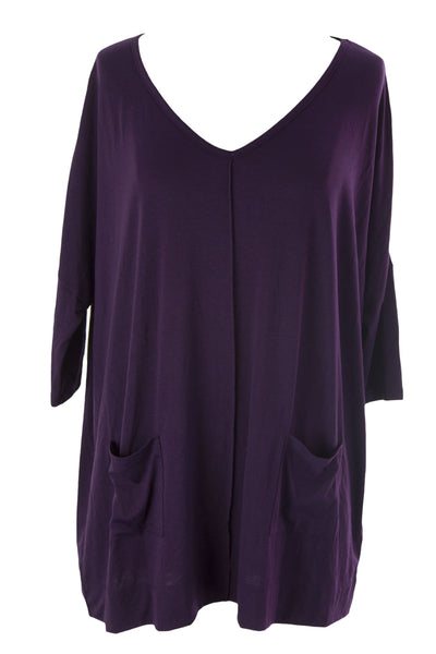 August Silk Women's Dolman Sleeve Smock Tunic NWT $68