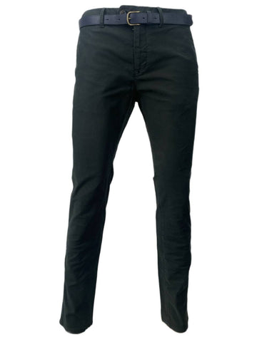 SCOTCH & SODA Men's Khaki Slim Belted Trousers #123 32/36 NWT