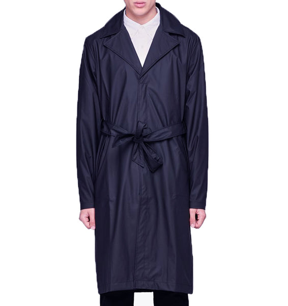 RAINS Unisex Overcoat Raincoat #1255 $135 NWT