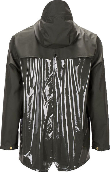 RAINS Unisex Glossy Jacket Raincoat #1276 $110 NWT