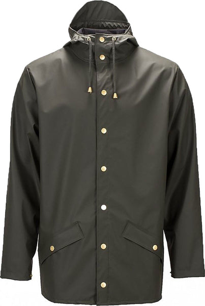 RAINS Unisex Glossy Jacket Raincoat #1276 $110 NWT