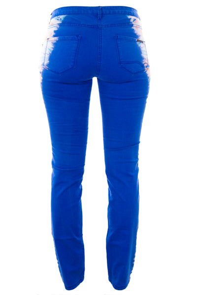 Scotch & Soda Maison Scotch Women's Side Tie Dye Skinny Jeans