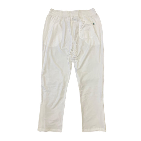 BOAST Men's White Zip Leg Sweatpant 143202005 $125 NEW