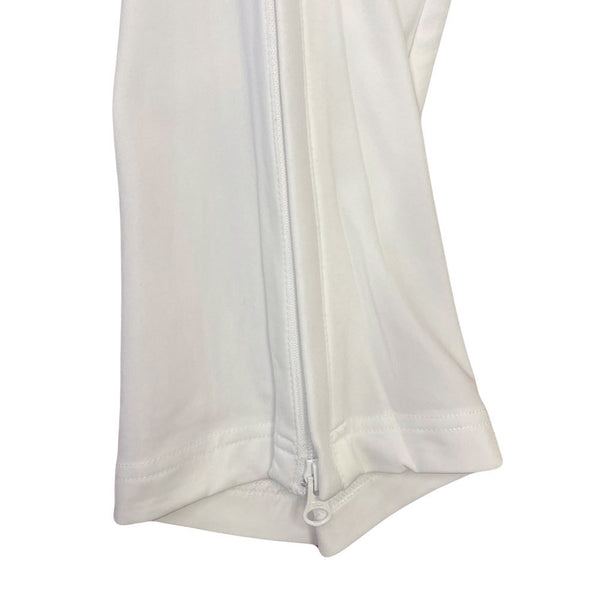 BOAST Men's White Zip Leg Sweatpant 143202005 $125 NEW