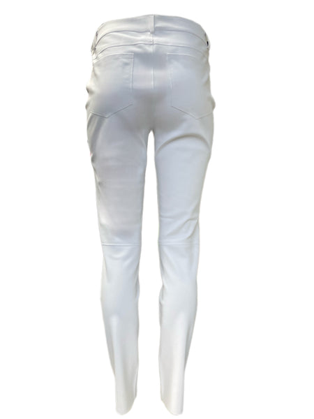 ECRU Women's White Avicci Slim Leg Pants #1465 4 NWT