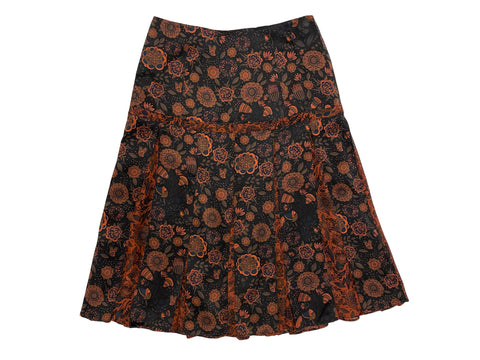 Hanley Mellon Women's Godet Carwash Skirt