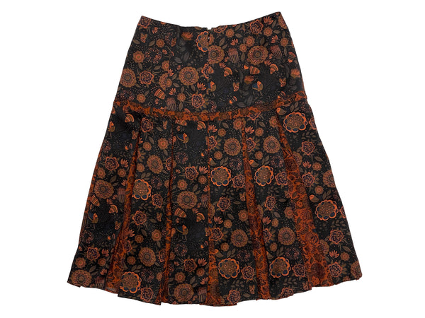 Hanley Mellon Women's Godet Carwash Skirt