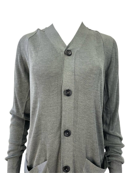 RICHARD CHAI Women's Melgy Button Pockets Sweater #16F09 L NWT