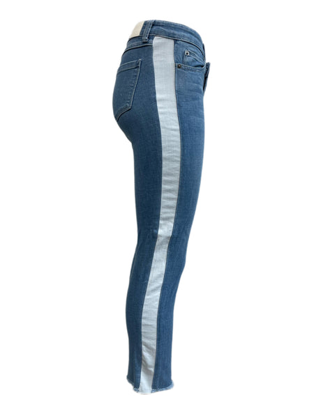 ECRU Women's Blue Grey Vintage Jeans #1754 0 NWT