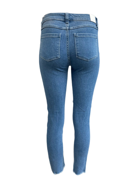 ECRU Women's Blue Grey Vintage Jeans #1754 0 NWT