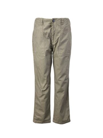 STEVEN ALAN Men's Gray Lined Deck Straight Leg Chinos Pants Sz 33 NWOT