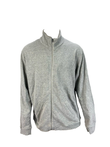 STEVEN ALAN Men's Gray Funnel Neck Long Sleeve Sweatshirt NWT