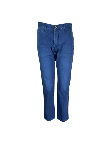 0/ZERO Men's Blue Straight Leg Chinos Pants Sz 31 NWT