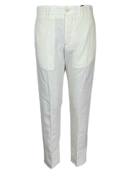 (+)PEOPLE Men's Beige Straight Leg Chinos Pants Sz 34 NWT