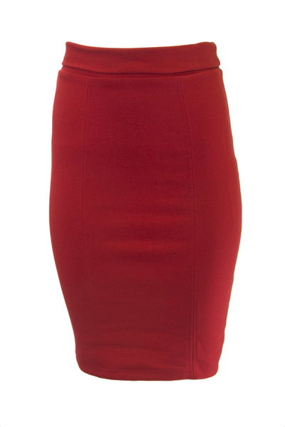 ANALILI Women's Lined Pull On Pencil Skirt $125 NWT