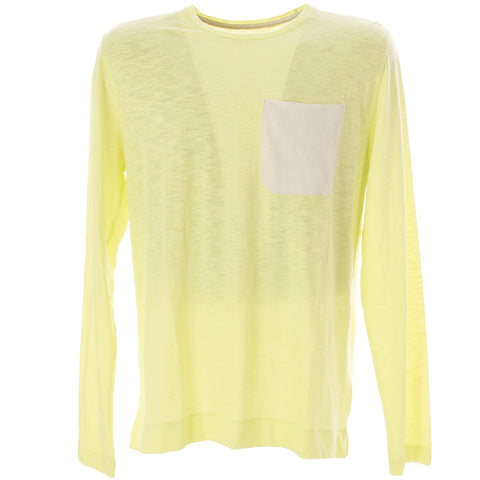 OLASUL Men's Yellow Sol Long Sleeve T-Shirt $70 NEW