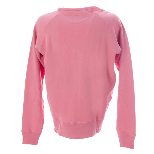 OLASUL Men's Coral Stripe Crewneck Sweatshirt $130 NEW